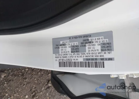 2018 Mazda Cx-9 Signature from USA, damaged, VIN JM3TCBEY4J0235038